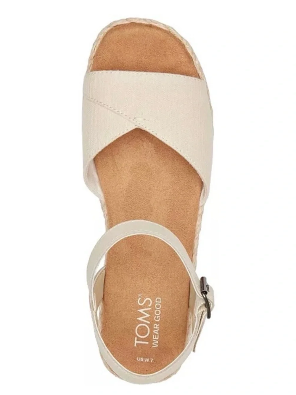 Tom’s Women's Abby Open Toe Flat Sandals